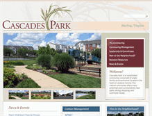 Tablet Screenshot of cascadespark.com